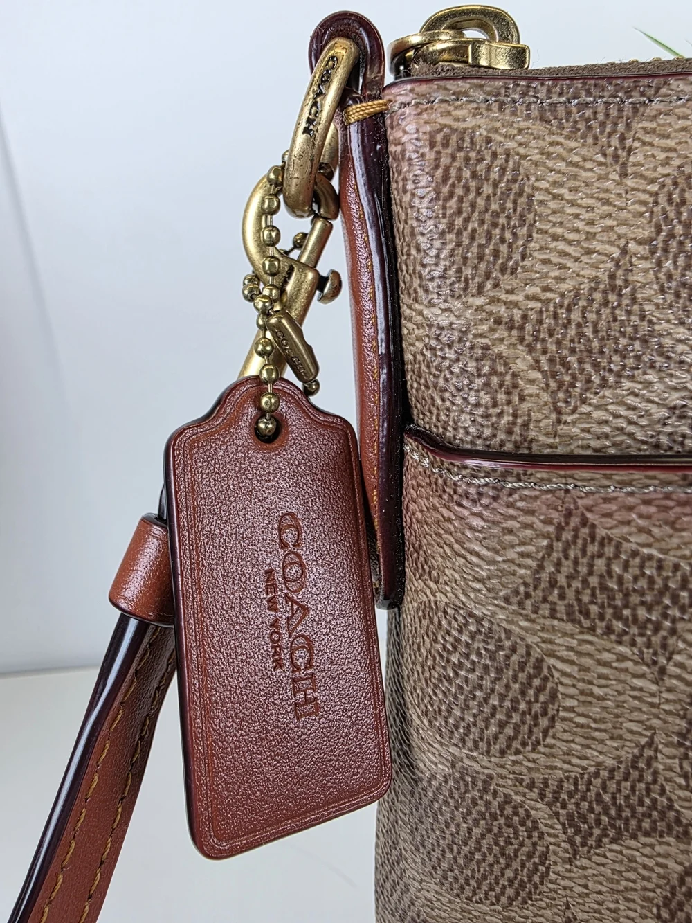 Coach Signature Kitt Messenger Crossbody Colorblock Bag